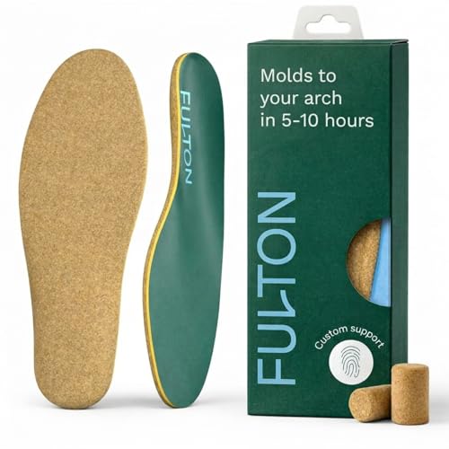 Fulton Cork Orthotic Insoles for Men