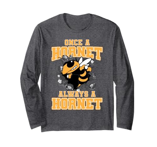 Once A Hornet Always A Hornet Back To School Spirit Y Long Sleeve T-Shirt