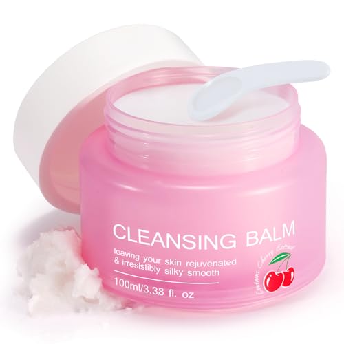 Cleansing Balm, Korean Makeup Remover, 3.38 OZ Deep Clear Cleansing Balm, Moisturized Finish with Plant Based Oil, Facial Cleanser for All Skin Types