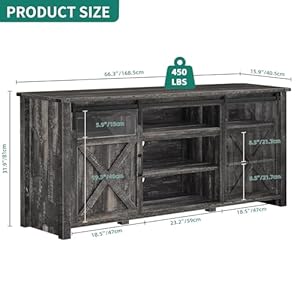 Yitahomebuffetstoragecabinetwithpoweroutlet66farmhousesideboardcabinetwslidingbarndoorsandadjustableshelflargecoffeebarwinecabinetforkitchenlivingroomdarkrusticoak Urban Country Home Decor Yitahome buffet storage cabinet with power outlet 66 farmhouse sideboard cabinet wsliding barn doors and adjustable shelf large coffee bar wine cabinet for kitchen living room dark rustic oak urban country home decor