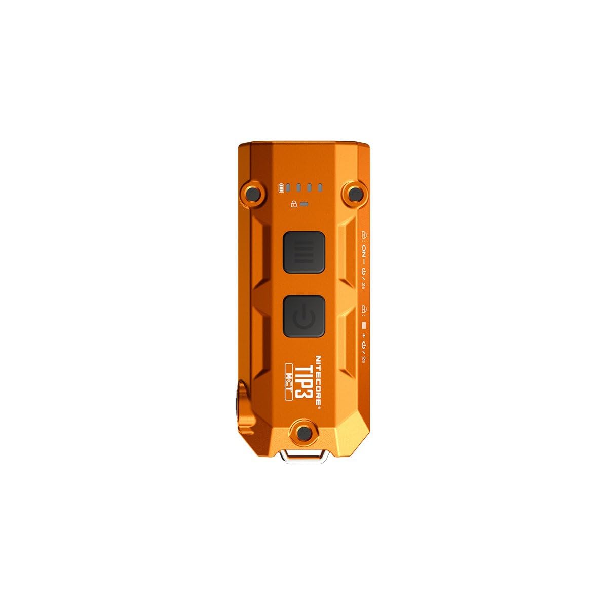 Nitecore TIP3 Orange USB-C Charging 700 Lumens LED Torch Flashlight