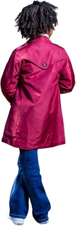 Girls' Berry Trench Coat | Warm & Stylish Fall/Winter Coat for Girls | Ages 3-102