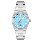 Cadola Lydden Hill CD-1056 - Orologio automatico da uomo, 41 mm, con cinturino in acciaio inossidabile massiccio, Blu a specchio