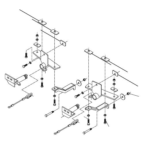 Roadmaster Inc 521436-1 Basepate for Jeep Compass
