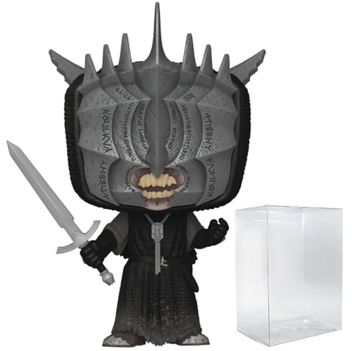 POP Movies: El Señor de los Anillos - Boca de Sauron Funko Figura de vinilo (incluye funda protectora de caja compatible), multicolor, 3.75 pulgadas
