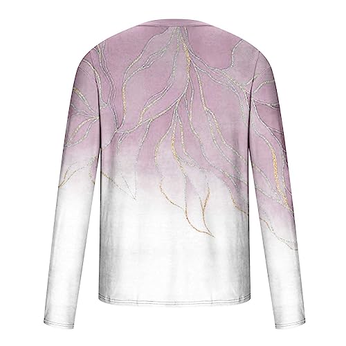 Muscularfit Sweatshirts for Men Summer Spring Long Sleeve Crewneck Sweatshirt Casual Gradient Color Loose Pullover Shirt 20244