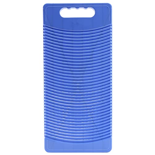 Kqcibz Plastic Rectangle Washboard Wash Clothes Board 50cm Long red, Green, Blue Random