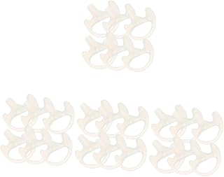 GLEAVI 12 Pares De Tampões Auriculares Plugues Auriculares De Silicone Fio Reutilizáveis Fio Inserção Auricular Compacta Inserção Auricular Resistente Ao