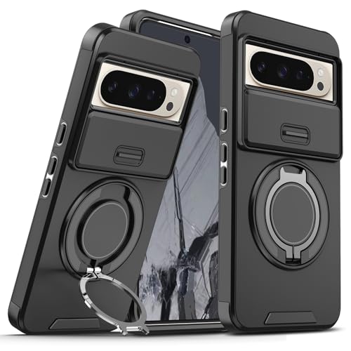 Coque Google Pixel 10 Pro XL noire coque d'appareil photo au design renforcé