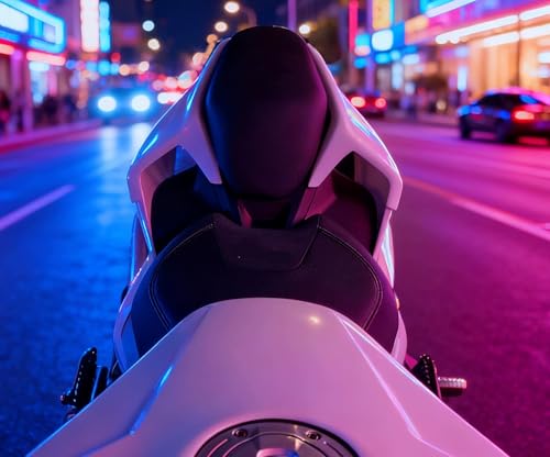 Asiento cojín de capó carenado con suavidad y grosor para moto 750SR Add 4