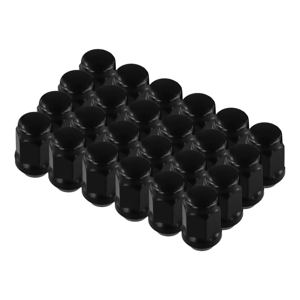 Boulons de Roue pour Toyota Land Cruiser et Prado M12x1,5, écrous de Roue Noirs, Douille pour écrou de Roue Noire