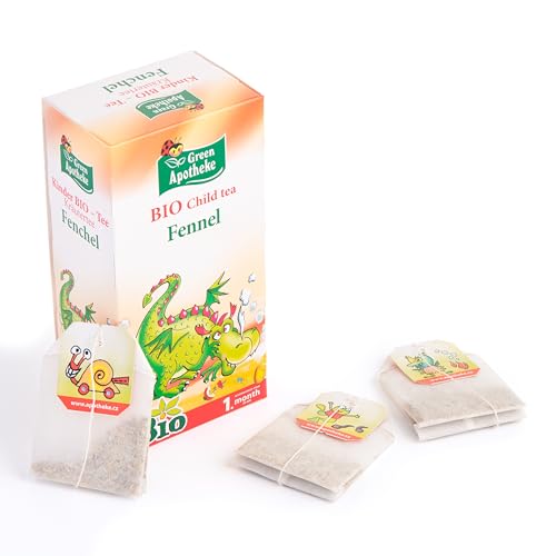 Apotheke Fennel and Chamomile Baby Tea Gift Pack. Sugar Free. Suitable From 1st Month of Age. (1)