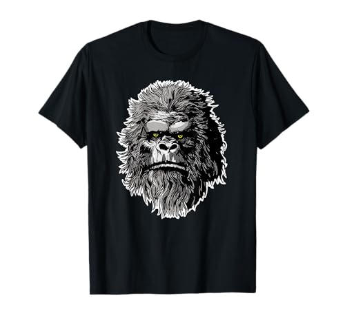 Bigfoot Face Bigfoot Camiseta