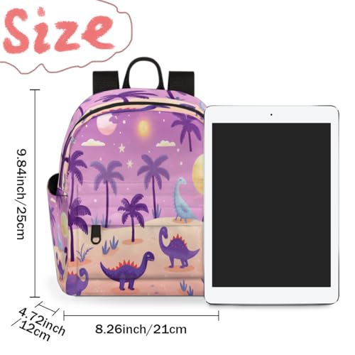 Star Coconut Dinosaur Backpack for Women Large Capacity with Adjustable Pressure Relief Strains Lightweight Travel Backpack for Work Travel Casual Gifting4