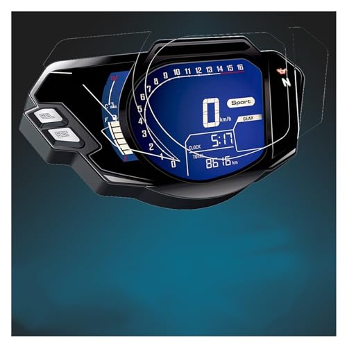 Protecteur d'écran tableau bord moto CBR250RR idéal pour rouler sans rayures