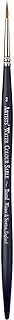 Winsor & Newton Professional Watercolour Sable Brush, Round #2 | High Quality Hand-Made Brushes, Kolinsky Sable Hair, Brichwood Handles, Nickel Ferrules, Sculpted Handles with Matte Finish