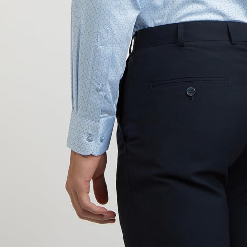 Image of Raymond Slim Fit Pure Cotton Structure Pattern Semi Cut Away Collar Formal Shirt