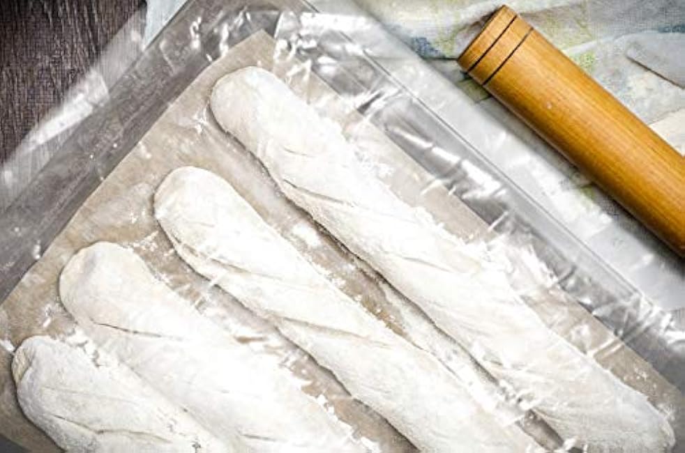 Wowfit 500 CT 18x24 inch 1.1 Mil Clear Plastic Flat Open Poly Bags ¨C Great for Proofing Bread, Dough, Coats, Sweaters, Jackets, Pillows, Laundry, and More