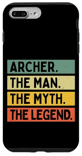 Archer The Man The Myth The Legend�ʔ������O������p �X�}�z�P�[�X iPhone 7 Plus/8 Plus �p