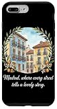 Fácil instalación Madrid España tee - Madrid España Mujer Hombre Sport Club Carcasa para iPhone 7 Plus/8 Plus