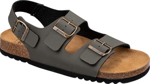 Dr. Scholl's Henri Sandalia Hombre: calzado ergonómico y casual de piel con suela flexible