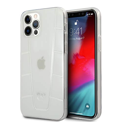 Mercedes MEHCP12LCLCT Coque Rigide Transparente pour iPhone 12 Pro Max 6,7"