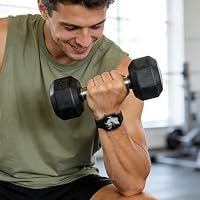 DaQin Silikon Sport Armband Kompatibel mit Apple Watch 44mm 45mm 46mm 49mm – Ansicht 2
