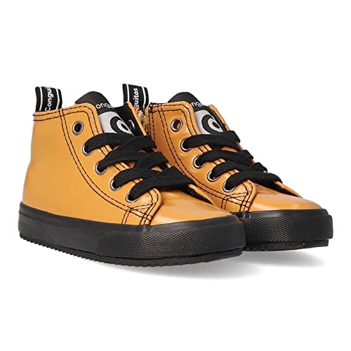 Conguitos - Zapatillas Altas de Charol con Cremallera Interior unisex766950 Sintético NIÑOS Color: Yellow Talla: 28