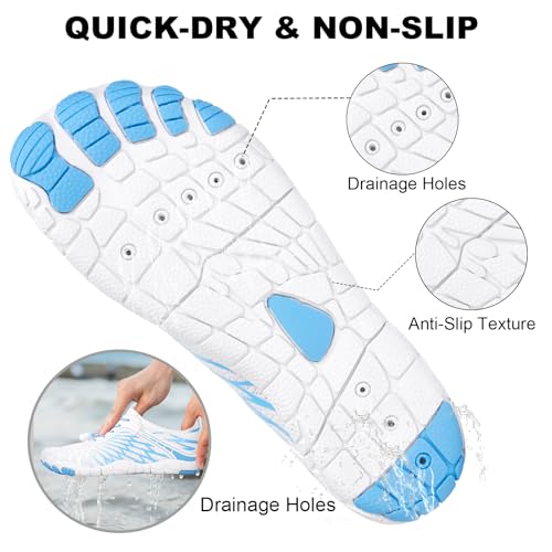Image of Hike Barefoot Shoes for Women Men Non-Slip Breathable Walking Shoes Wide Toe Box Comfortable Athletic Footwear