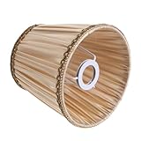 Abat-jour vintage : matériau et fabrication soignée, durable et robuste pour une utilisation longue durée, abat-jour de lampe de table rétro
