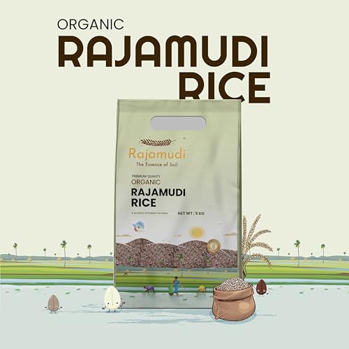 Rajamudi Authentic Unpolished Organic Rice (5 Kg)