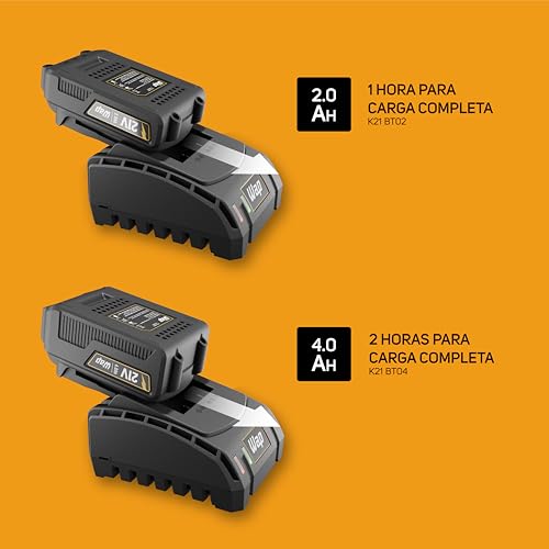 WAP Carregador Rápido de Bateria Fast Charger K21 FC01 Portátil Potência 50W Compatível com Linha 21