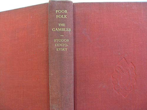 Poor Folk & The Gambler. Everyman's Library 711 B001O9ZE3E Book Cover