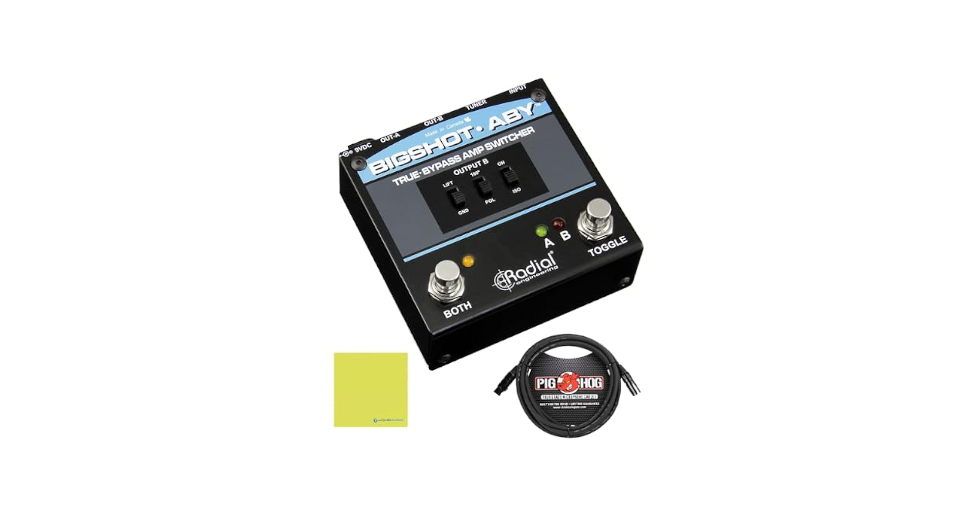 Radial BigShot ABY トゥルーバイパススイッチャー Amazon.com: Radial BigShot ABY True Passive Switcher