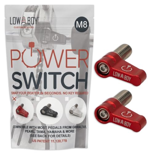 2 Pack de Paletas de Madera y Switches M8 para Pedales miniatura 4
