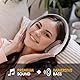 Siindoo JH-923 Kabellose Over-Ear-Kopfhörer, 65 Stunden Spielzeit, 3EQ-Soundmodi, Hi-Res-Audio mit tiefem Bass-Mikrofon, faltbar, leicht, Bluetooth-Kopfhörer für Reisen/Büro/Handy/PC (Khaki)