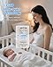 Hands Free Breast Pump MY-381 – Wearable Breastfeeding Pump, Rechargeable Electric Pump with Voice Prompts, 4 Modes & 12 Suction Levels – Portable, BPA-Free, Double Pack (White)