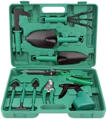 Set De Herramientas De Jardinería – Herramientas Manuales Resistentes para Plantación | Manuales para Exteriores,para Balcones Terrazas Senderos y Caminos