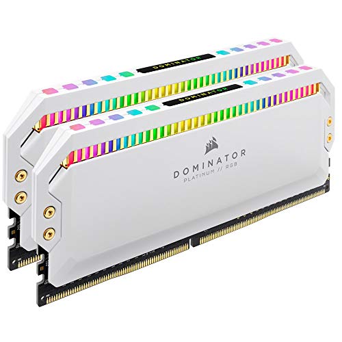 Memoria RAM Dominator Platinum RGB 16 GB DDR4 3200 MHz Bianca con 12 LED RGB CAPPELLIX - RAM - Immagine 1