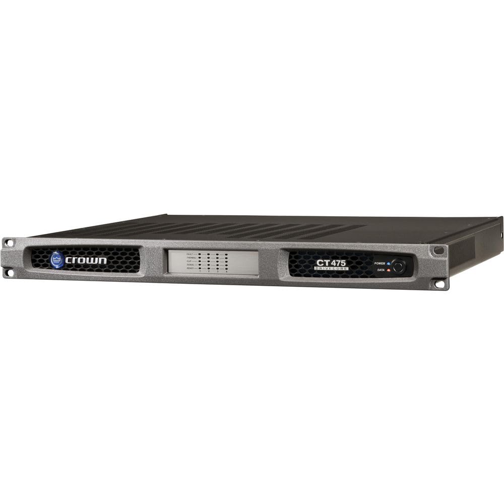 Amazon.com: Crown CT475 ComTech DriveCore Power Amplifier. 4