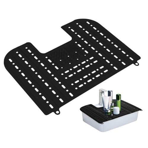 Protector de fregadero portátil con capa antisalpicaduras y estructura maleable y compacta 8