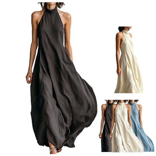 Robe longue maxi fluide pour vos vacances à la plage et soirées d'été décontractées