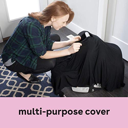 Bamboobies Women’s Nursing Cover, One Size Fits All, Maternity Clothing For Breastfeeding, Black #TOP2