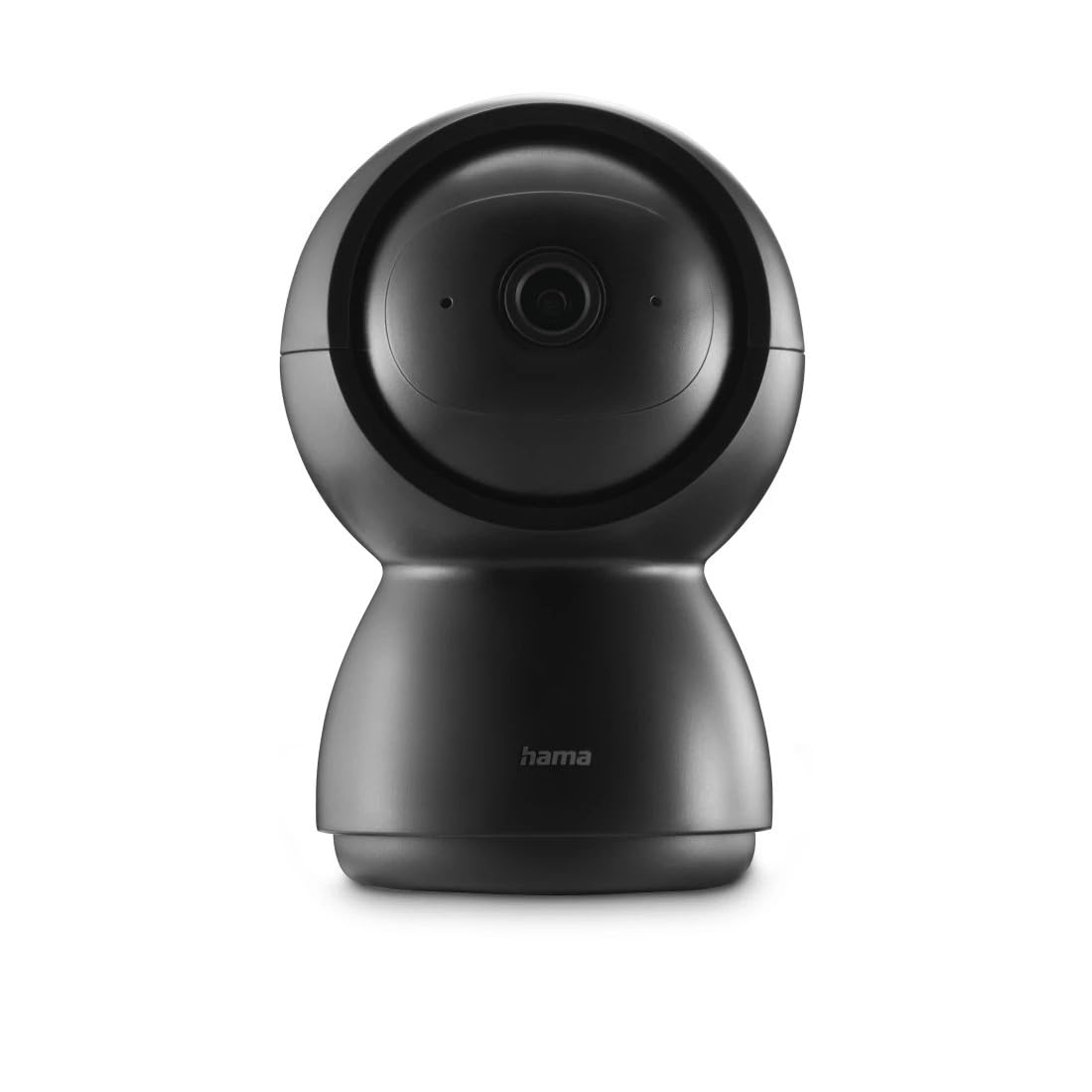 Hama Cámara de vigilancia Interior WiFi móvil (cámara WiFi orientable, inclinable, con aplicación, visión Nocturna, grabación, Detector de Movimiento, interfono, como cámara para Mascotas, Monitor