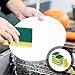 TOVINANNA 20Pcs High Density Kitchen Cleaning Cloths Scouring Pads with Double Sided Effect for Dishwashing All Kitchen Utensils