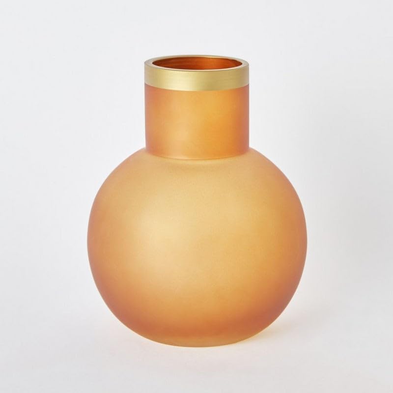 HomeBoxBlenko Frosted Glass Vase - 14.5x18.5 cm