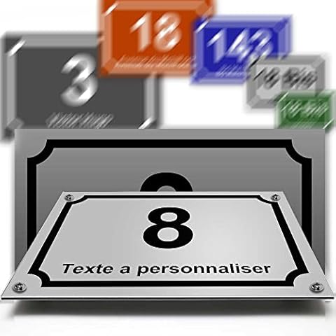 Customisable Aluminium Address Plaque Sign Cover