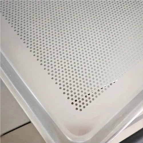 Bandeja para hornear perforada de aluminio antiadherente para cocina 6