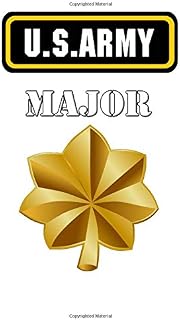 U.S. Army - Major: Rank Insignia - Composition Notebook Journal Diary, College Ruled, 150 pages