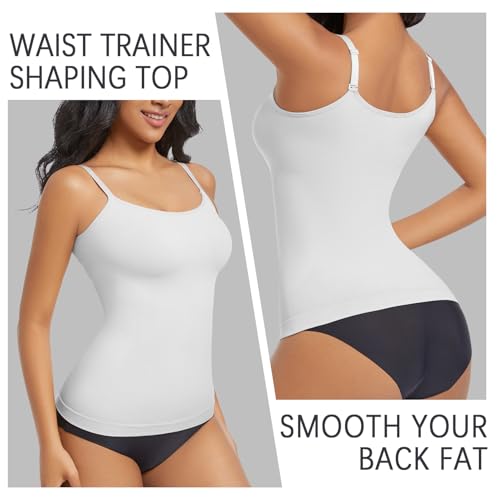 ONEW Compression Tanks For Women Seamless Tummy Control Shapewear Camisoles Slimming Body Shaper2